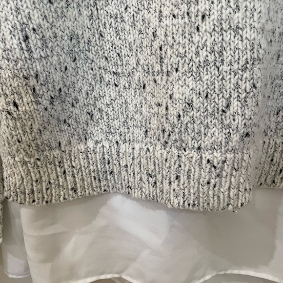 Club Monaco Women's Gray Layered Sweater Size Small - Picture 3 of 4